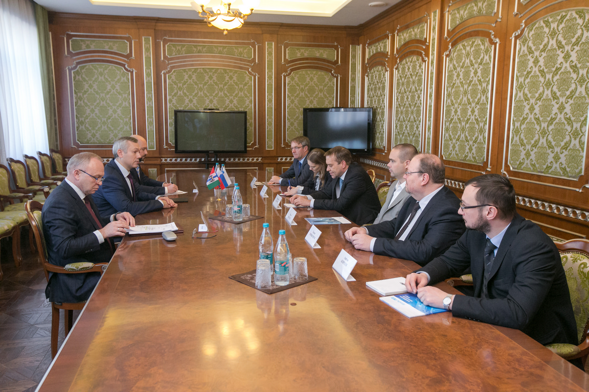 Врио Губернатора обсудил с Чрезвычайным и Полномочным Послом Республики Словения в России вопросы расширения направлений сотрудничества