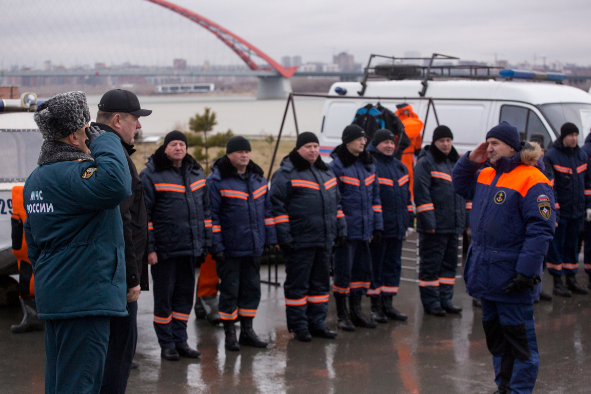 Заместитель Губернатора Сергей Сёмка принял участие в проверке обеспечения безопасности на водных объектах в осенне-зимний период