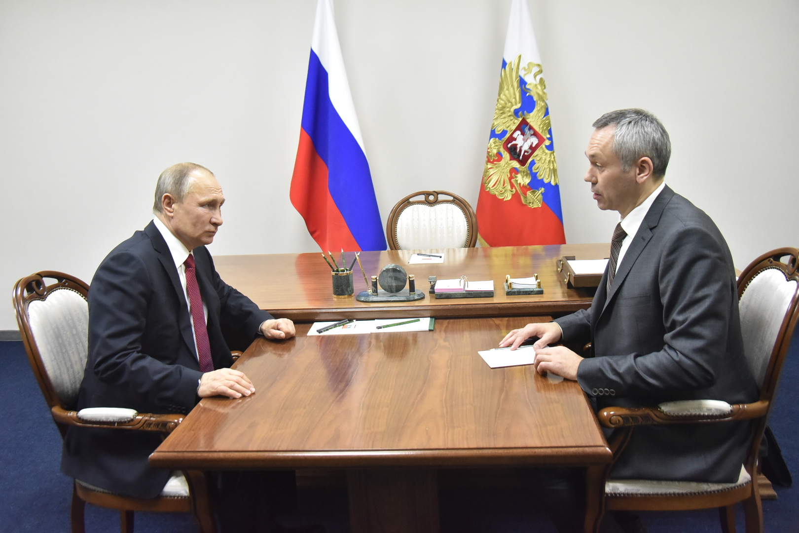 Президент России Владимир Путин поддержал строительство крупных социально значимых объектов Новосибирской области