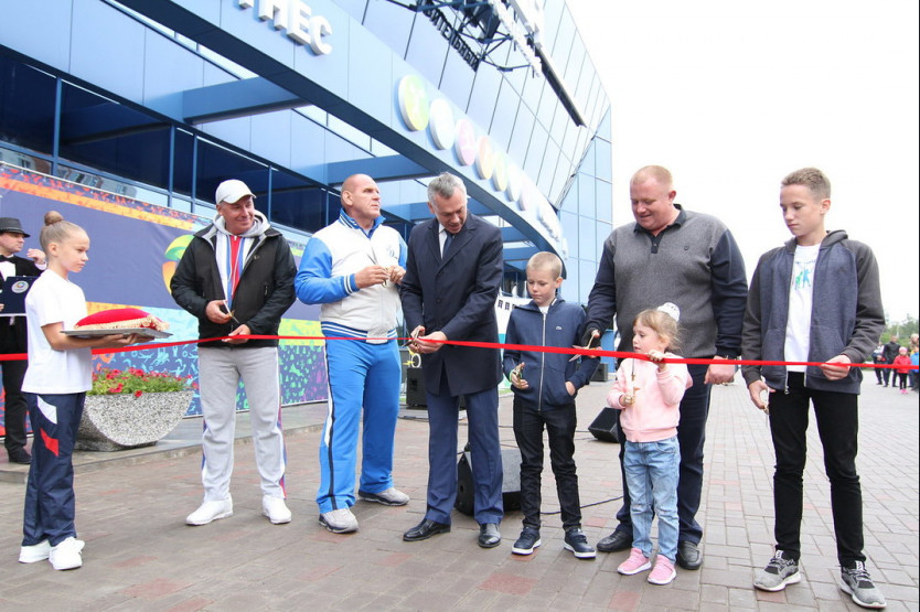 В Краснообске открылся современный спортивно-оздоровительный комплекс