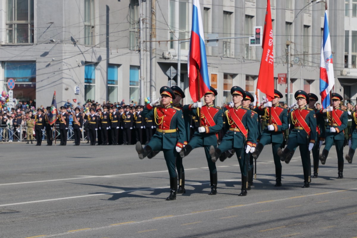 Парад Победы в Новосибирске 24 июня покажут в прямом эфире